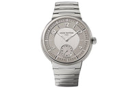 LOUIS VUITTON Wrist Watch Automatic Mechanical Movement Stainless Steel Strap 40mm Silver Dial Men's Watches W1ST10