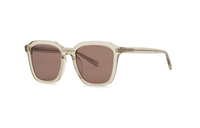 SAINT LAURENT Acetate Square Sunglasses Women's Brown