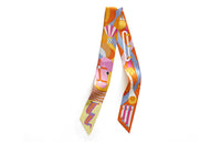 HERMES Silk Scarves Women's Multicolor
