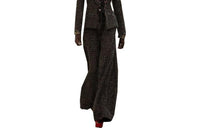 CHANEL Casual Pants Women's Black