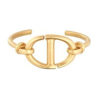 DIOR Metal Bangles Women's Gold