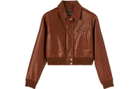 Loro Piana Roldan Bomber Jacket Jackets Coats Women's Brown