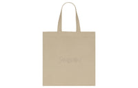 SAINT LAURENT Cotton Tote Bag Shopping Bag Shoulder Bag Handbag Regular Men's Light Brown