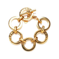 CELINE Gold-Plated Bracelets Women's Gold
