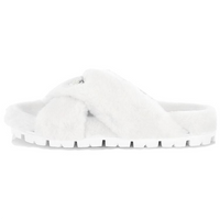 PRADA Slide Slippers Women's White