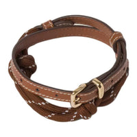 MIU MIU Fabric Anklets Women's Brown