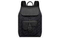 DIOR Grained Calfskin Backpack Men's Black