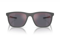 PRADA Nylon Metal Square Sunglasses Men's Black