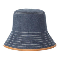 Loro Piana Cotton Bucket Hats Women's Blue