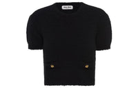 MIU MIU SS23 T Shirt Women's Black