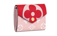 LOUIS VUITTON Zoe Wallet Monogram Giant Red/Pink
