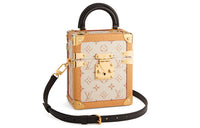 LOUIS VUITTON Camera Box Monogram Beige