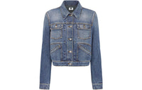 DIOR Denim Jackets Women's Blue