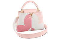 LOUIS VUITTON Capucines Cow Leather Capusin Shoulder Handbag Women's Pink Pink
