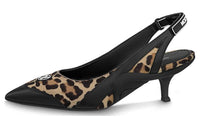 LOUIS VUITTON Slim Heel High Heels 5.5cm Women's Black