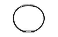 SAINT LAURENT Cassandre Leather Bracelet