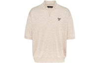 PRADA FW22 Polo Shirt Men's Ivory White
