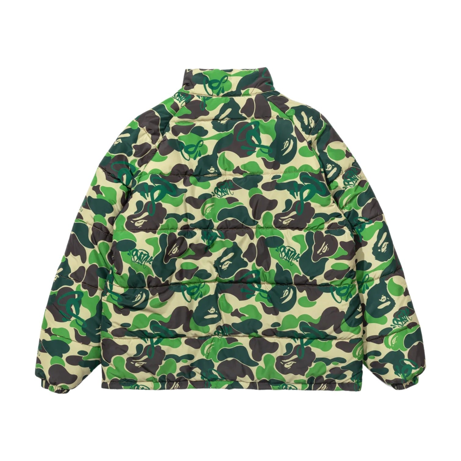 BAPE X Spotify X SYNA By Central Cee Puffer Jacket 'Green' 1L73-141-908-GRN
