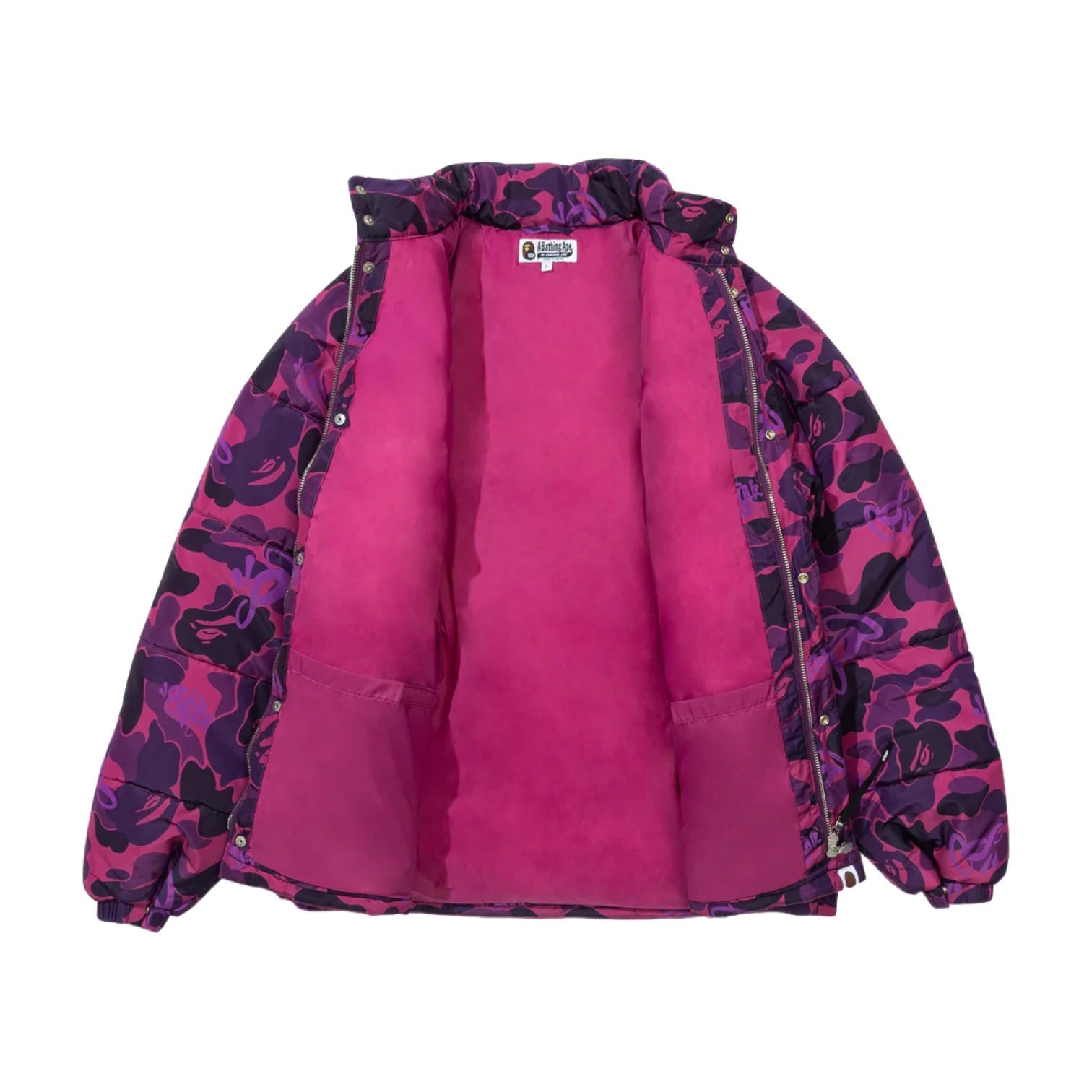 BAPE X Spotify X SYNA By Central Cee Puffer Jacket 'Purple' 1L73-141-908-PUL