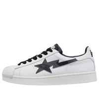 A Bathing Ape BAPE Skullsta M1 'White Black' 1J20-191-007-BLK