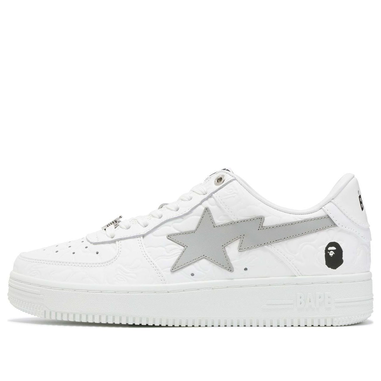 A Bathing Ape Bape Sta #3 'White Silver' 0ZXSHM191052LWHE