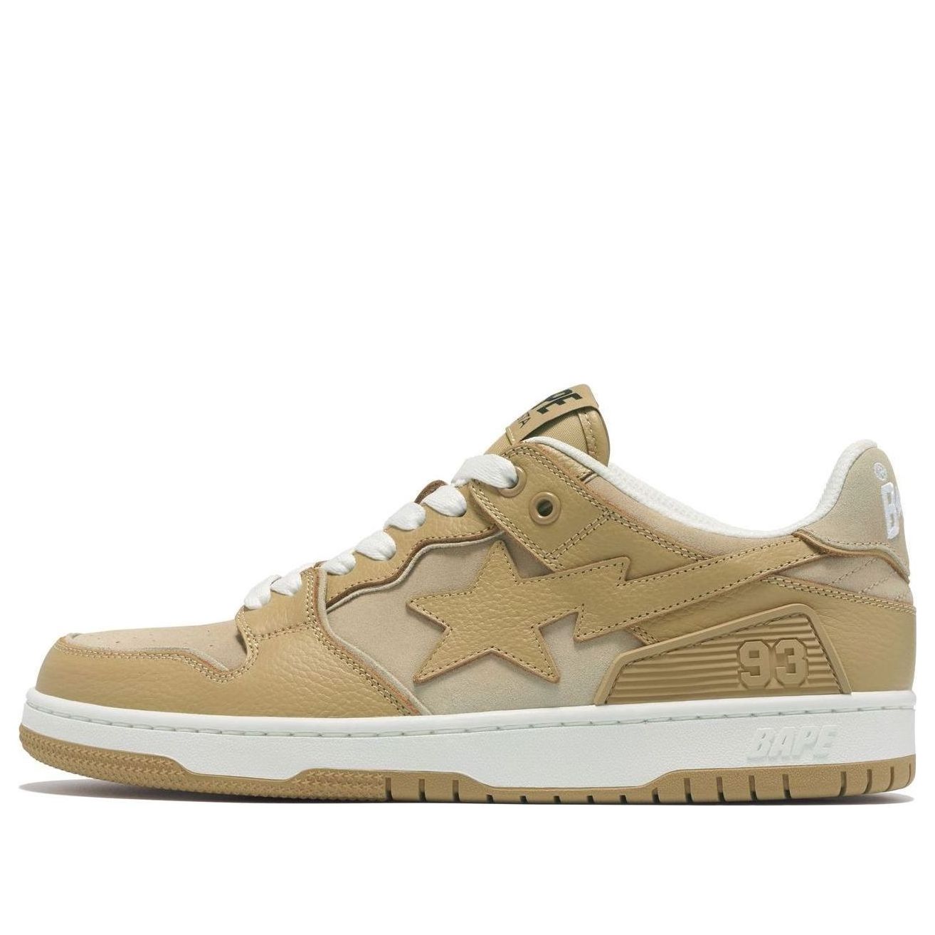 A Bathing Ape SK8 Sta #4 'Beige' 0ZXSHM191058LBGX