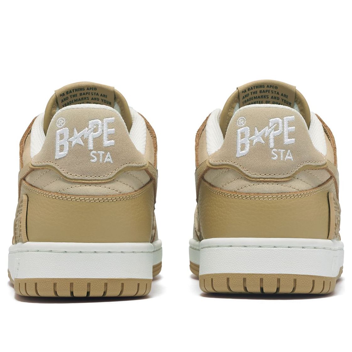 A Bathing Ape SK8 Sta #4 'Beige' 0ZXSHM191058LBGX