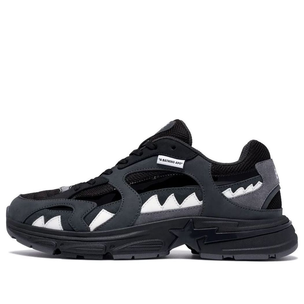 A Bathing Ape Shark STA M2 'Black White' 0ZXSHM191323M-BLK