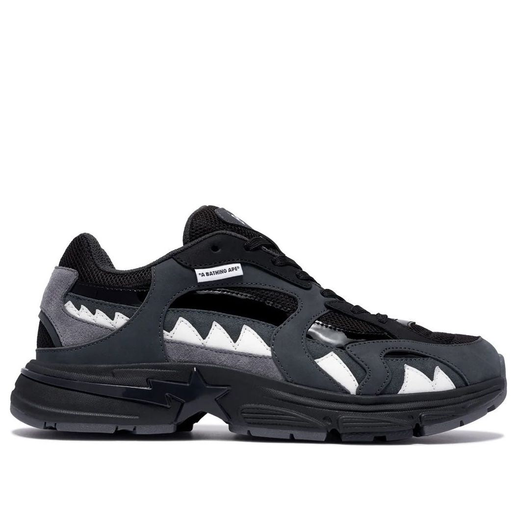 A Bathing Ape Shark STA M2 'Black White' 0ZXSHM191323M-BLK