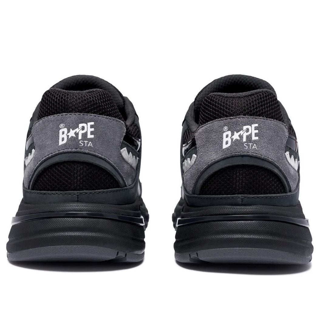A Bathing Ape Shark STA M2 'Black White' 0ZXSHM191323M-BLK
