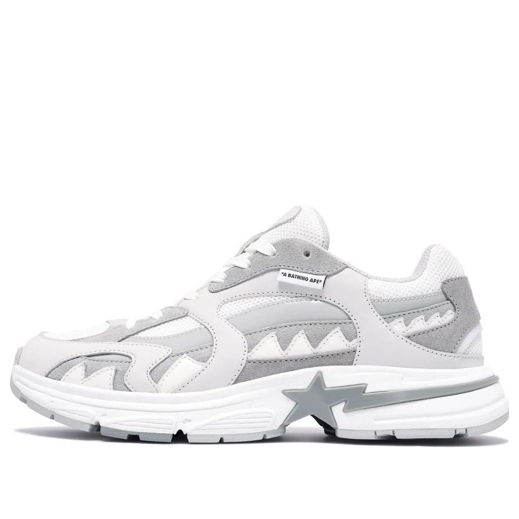 A Bathing Ape Shark STA M2 'Grey White' 0ZXSHM191323M-GRE