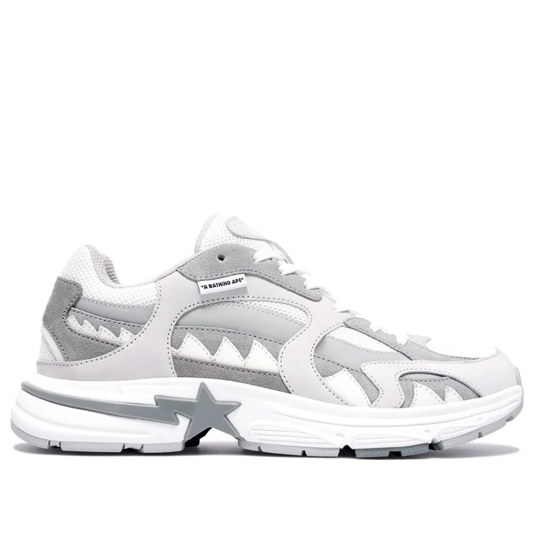 A Bathing Ape Shark STA M2 'Grey White' 0ZXSHM191323M-GRE