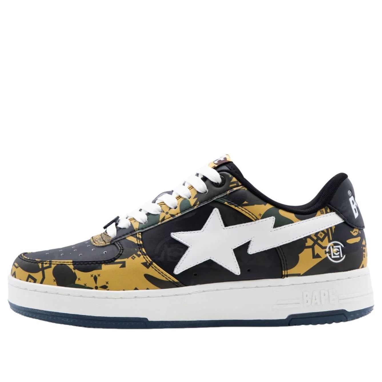BAPE X Clot Camo BAPE STA 'Yellow' 0ZXSHM937911P-YEL