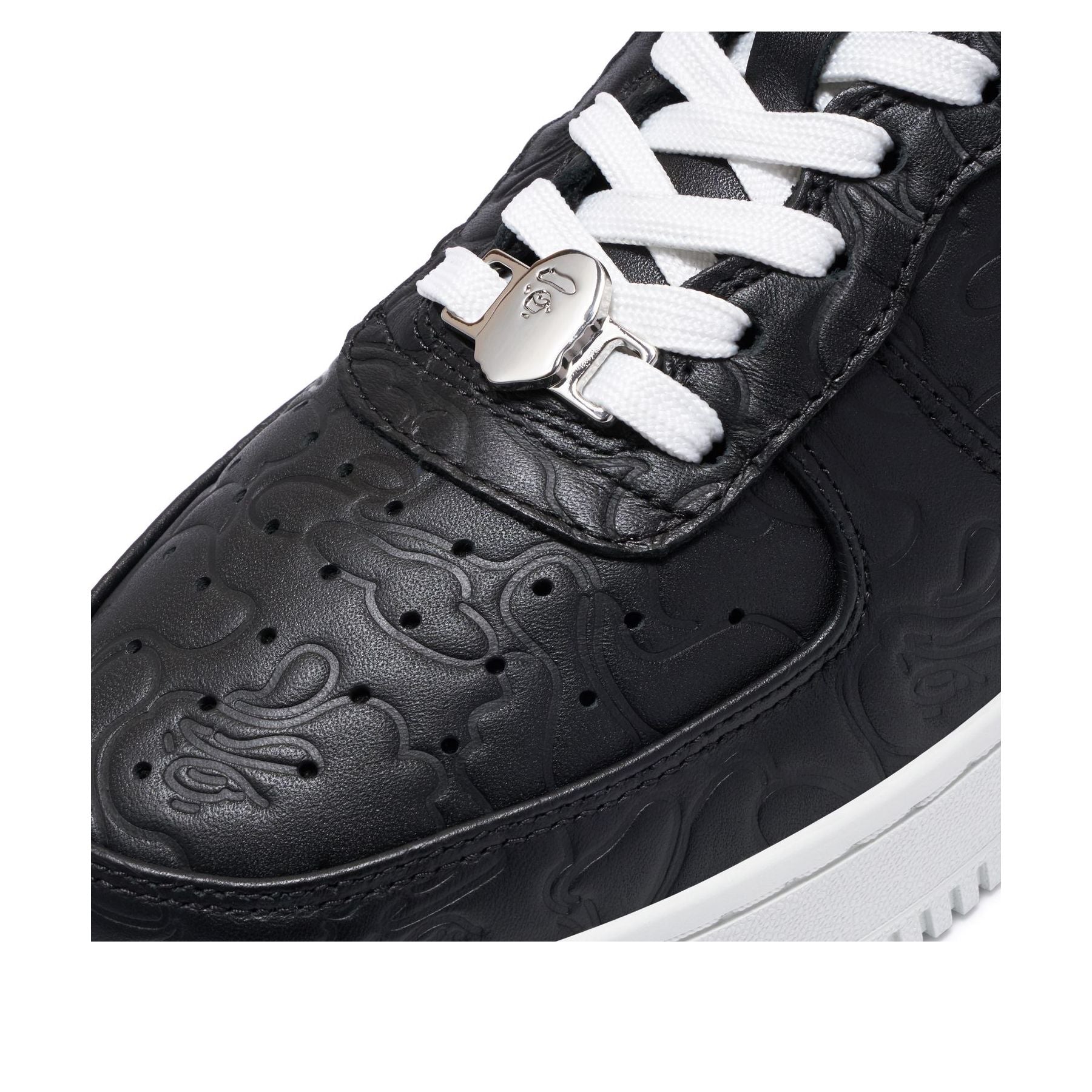 (WMNS) A Bathing Ape Bape Sta #3 'Black White' 0ZXSHW291052LBKA