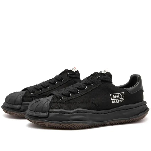 Maison MIHARA YASUHIRO BLAKEY OG Sole Canvas Low-top Sneaker 'Black' A08FW735-BLKBLK