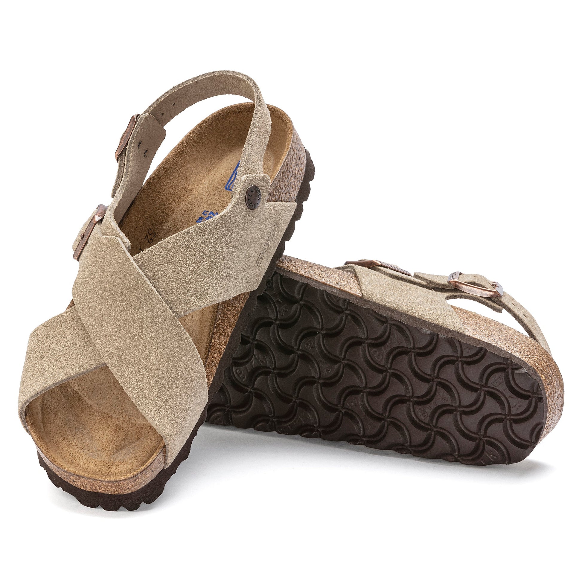 (WMNS) Birkenstock Tulum Suede Leather 'Taupe' 1023247
