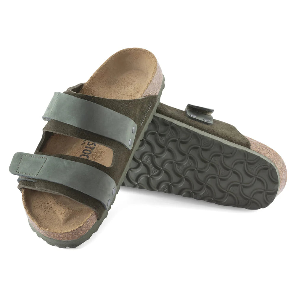 Birkenstock Uji Nubuck Suede Leather 'Thyme' 1024803