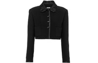 MIU MIU Cropped Coats Women's Black