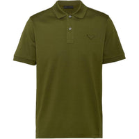 PRADA Polo Shirts Men Green