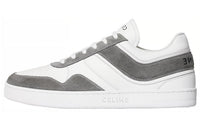CELINE Low Lace Up Grey Optic White