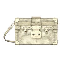 LOUIS VUITTON Leather Box Bag Handbag Crossbody Bag Shoulder Bag Regular Women's Light Gold