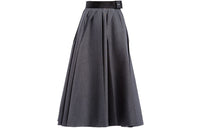 PRADA Casual Long Skirts Women's Slate Gray