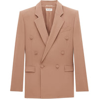 SAINT LAURENT FW24 Business Suits Coats Men's Light Umber
