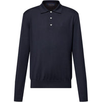 LOUIS VUITTON Cashmere Long-Sleeved Polo