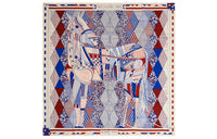HERMES Silk Scarves Women's Multicolor