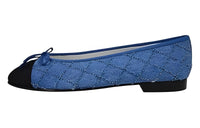 CHANEL Casual Single Shoes Women's Blue