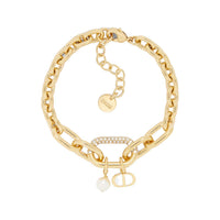 DIOR Metal Bracelets Women's Gold