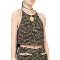 CHANEL 24 New Fall And Winter Arrivals Tank Tops Women's Black