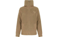 PRADA High Neck Zipped Cardigan