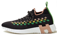 HERMES Fle Anti-Slip Wear-Resistant Low-Top Casual Shoes Women's Black